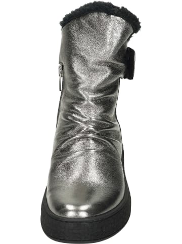manitu Freizeit Stiefeletten in silber