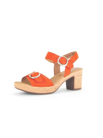 Gabor Fashion Plateau Sandalen in orange