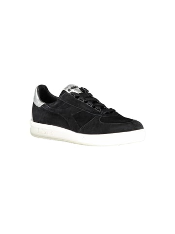 Diadora Schwarze Leder-Sneaker