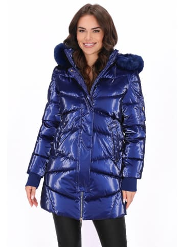 faina Women Coat in blue