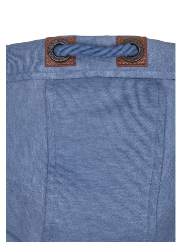 naketano Sweat Kapuzenjacke Brazzo 20 Blue Melange