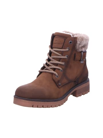 Tom Tailor Schnürboots Mit Tex-Membran in braun