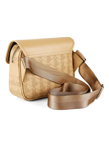 Lacoste The Blend Umhängetasche 22 cm in mono viennois otter