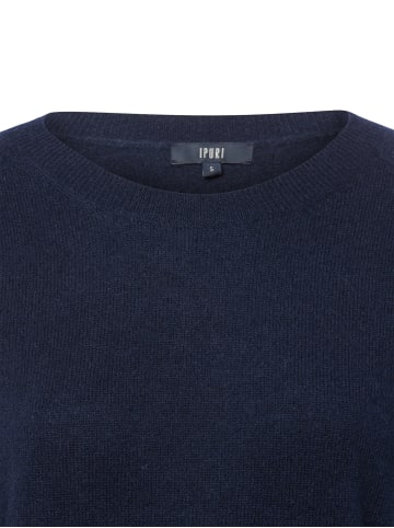IPURI Strickpullover in marine - 0006