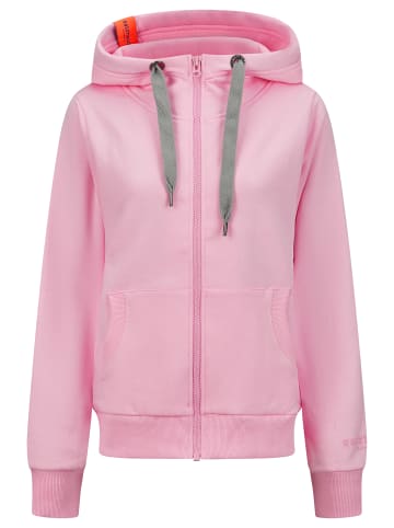 Salzhaut Sweatjacke SÖÖTE - HERZ RÜCKEN in Rosé