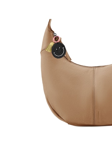 FREDs BRUDER Take A Smile Umhängetasche Leder 37 cm in milk coffee