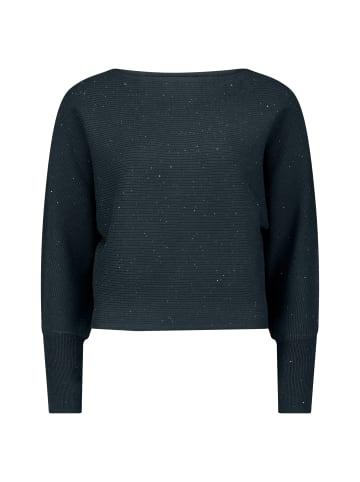 Zero  Strickpullover mit Pailletten in Teal Ocean
