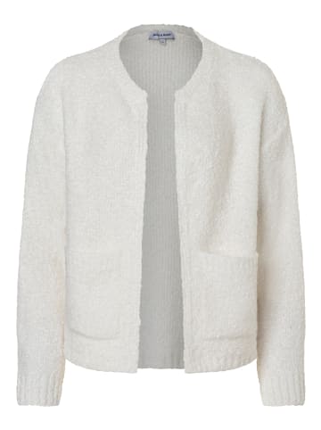 More & More Bouclé Cardigan in off white