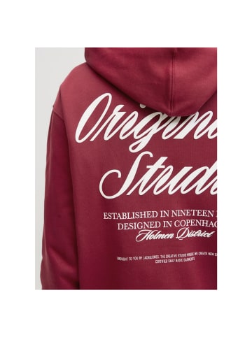 Jack & Jones Sweatshirt in tibetan red