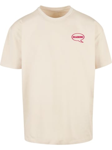 Merchcode T-Shirt "Mr Kebab Heavy Oversize Tee" in Beige