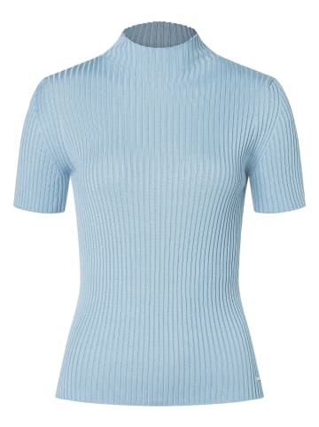 More & More Rippstrickpullover in soft blue