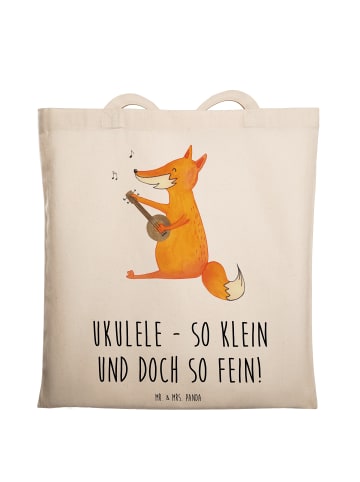Mr. & Mrs. Panda Shopping Tasche Zauberhafte Ukulele mit Spruch in Creme