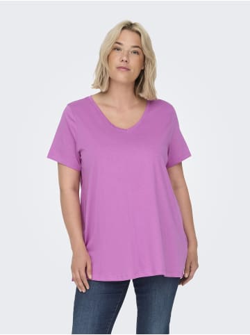 ONLY Carmakoma T-shirt in Rosebud