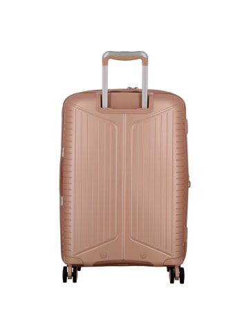 Jump Evae 4 Rollen Kofferset 3-teilig mit Dehnfalte in pale pink