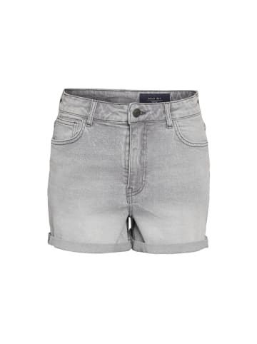 Noisy may Short in Light Grey Denim