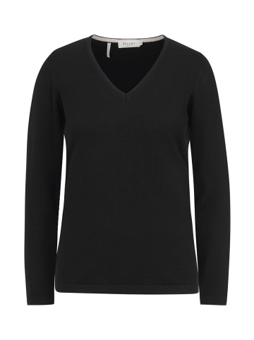 März Pullover V-Ausschnitt  in Schwarz