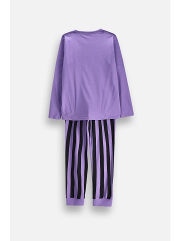 Coccodrillo Mädchenpyjama in violett