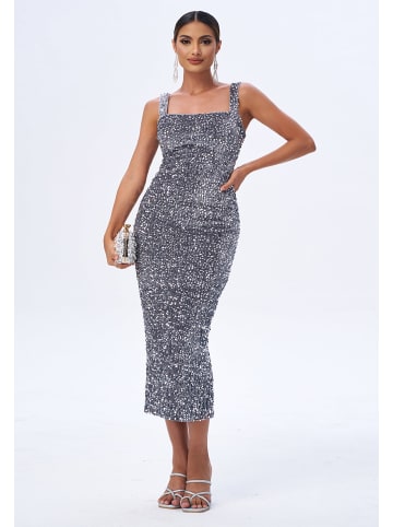 Moda Minx Abendkleid INDRE in Grey