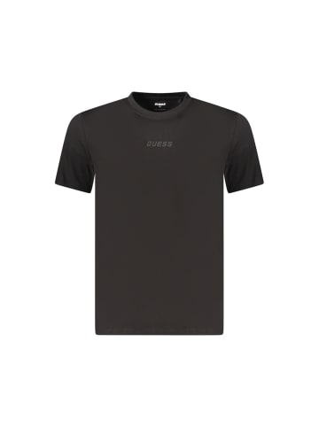 Guess Jeans Schwarzes Bio-Baumwoll-T-Shirt