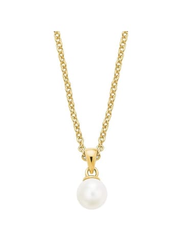 s.Oliver Halskette mit Anhänger in gold – (L)45cm