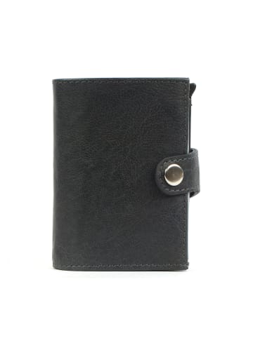 Margelisch Kreditkarten-Minibörse noonyu double leather in steelblue