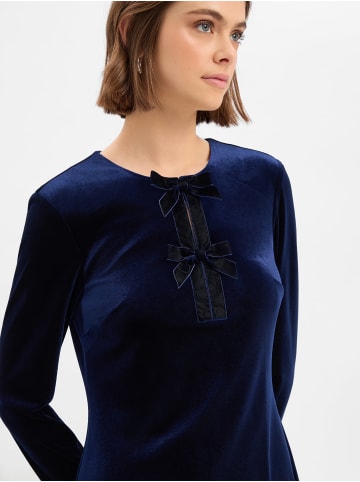 Marie Lund Kleid in marine - 0002