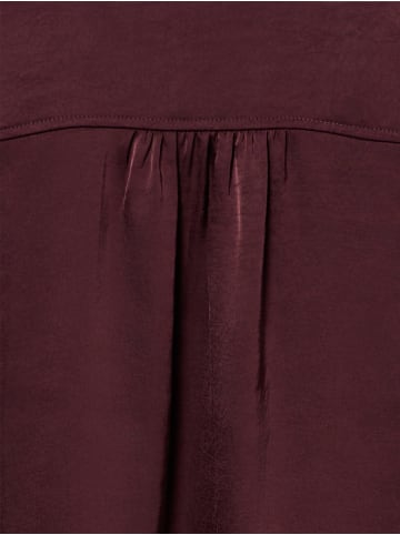 Marie Lund Bluse in aubergine