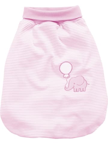 Schnizler Kinder Schlafanzug "Strampelsack Interlock Elefant" in Rosa