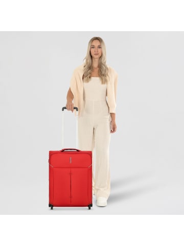 Roncato Ironik 2.0 4 Rollen Kabinentrolley 55 cm mit Dehnfalte in rosso