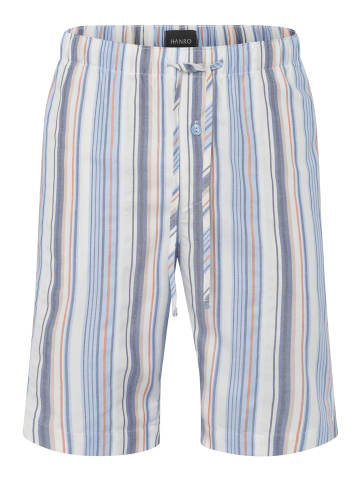 Hanro Pyjamashorts Night & Day in canvas stripe