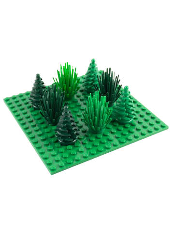 LEGO 8 teiliges Waldset mit grüner Platte - ab 3 Jahren in green
