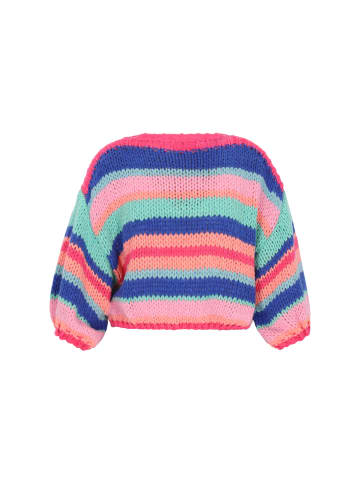 myMo Sweater in orange multicolor