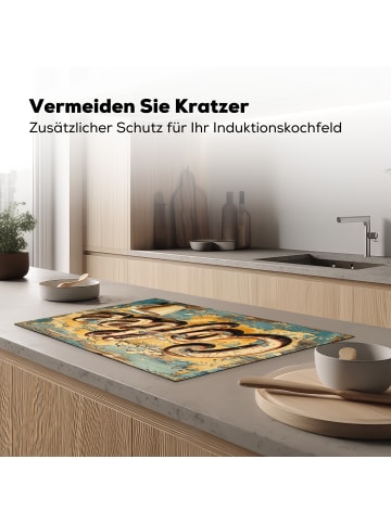 OnlyWow Herdabdeckplatte Coffee