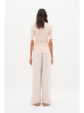 InWear Jerseytop DagnaIW Slim fit in Alabaster/Pure White stripe