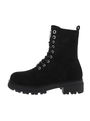 Ital-Design Stiefelette in Schwarz