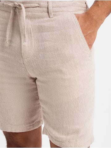 Jack & Jones Bermuda JPStace Mykonos in melange weiß - 0002