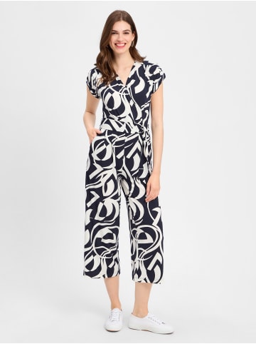 Betty Barclay Jumpsuit in marine weiß
