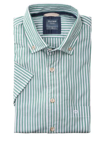 OLYMP  Langarm FreizeitHemd für Herren in grün