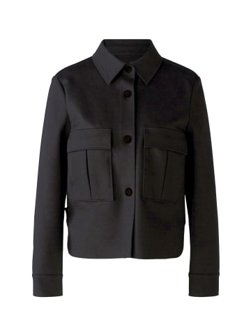 Oui Jacke Heavy Jersey in Black