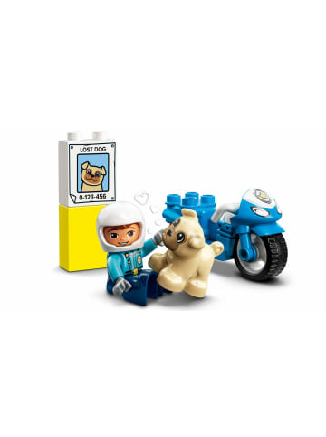 LEGO DUPLO  Polizeimotorrad in Bunt