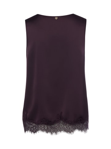 Rich & Royal Satin-Top in lila