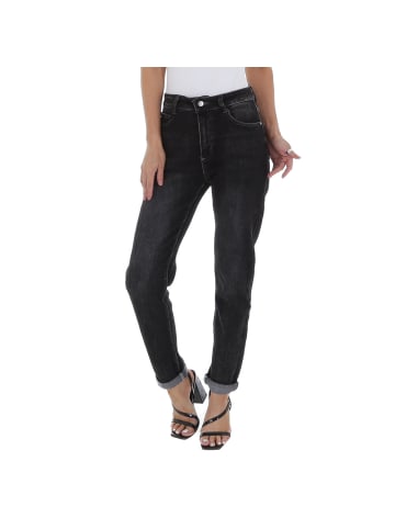 Ital-Design Jeans in Schwarz