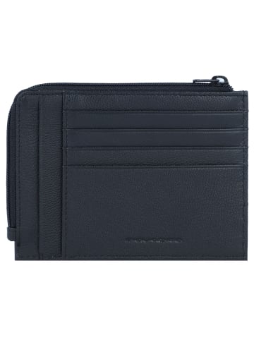 Piquadro X2 Kreditkartenetui Leder 12 cm in black