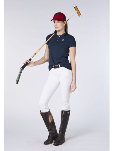 Polo Sylt Poloshirt mit Label-Stickerei in Blau