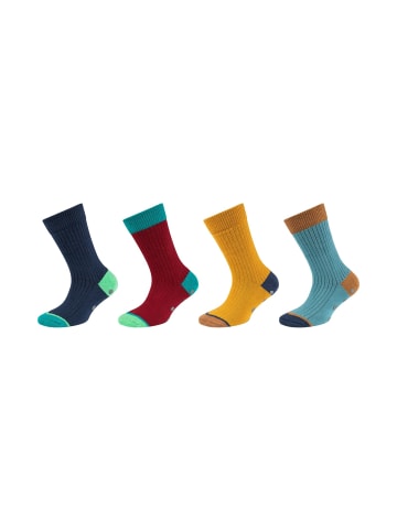 S. Oliver Socken 4er Pack warm & cozy in brittany blue