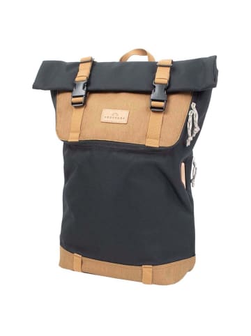 Doughnut Christopher Euro 18 - Rolltop Rucksack 45 cm (black x khaki) in black x khaki