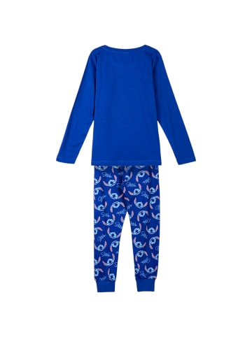Cerda Schlafanzug Disney Stitch in Dunkelblau