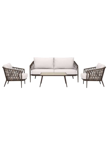ebuy24 Gartenmöbel-Set Harvey Braun  x  cm