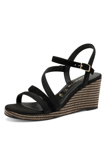 Tamaris Sandalette in schwarz