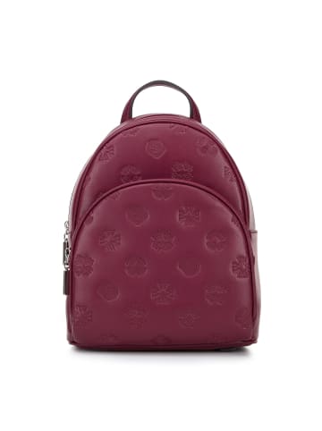 Wittchen Rucksack Elegance Kollektion (H) 27 x (B) 22 x (T) 11 cm in Dark red